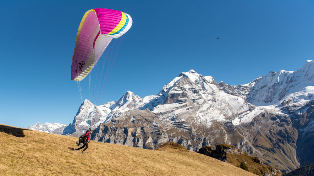 Hike & Fly am Wasenegg in der Schweiz